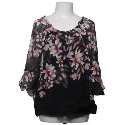 Blouse (Zwart, Meerkleurig) van Chica London Elastaan, Zijde, Viscose