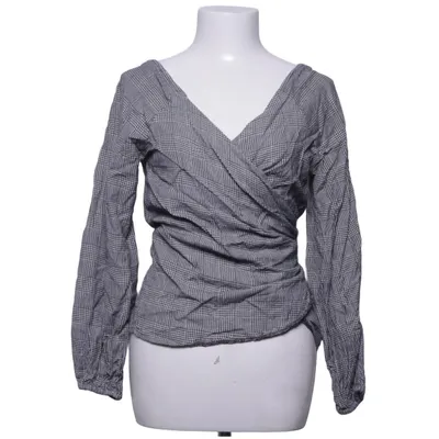 Blouse portefeuille (Noir, Blanc) de Bik Bok Coton