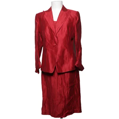 Set (Red) from Ritva Falla Acetate, Linen, Polyamide