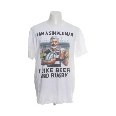T-shirt (Wit, Meerkleurig) van Gildan Softstyle Katoen