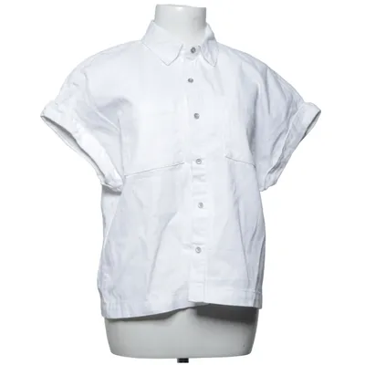 Chemise à manches courtes (Blanc) de Ella Moss Coton
