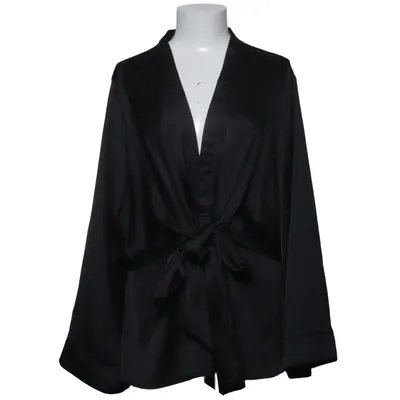 Wrap blouse (Black) from River Island Plus Polyester