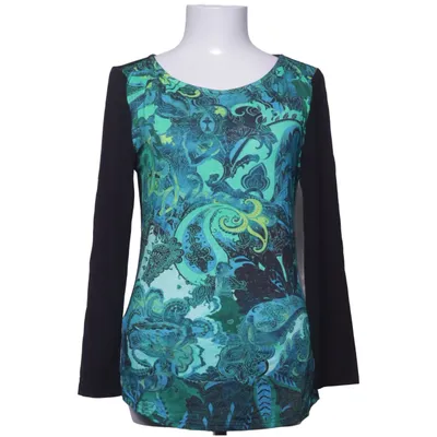 Top (Zwart, Blauw, Groen) van Eva & Claudi Elastaan, Viscose