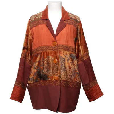Jack (Bruin, Oranje, Meerkleurig) van Himalaya Katoen, Zijde, Viscose