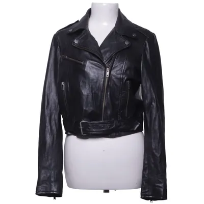 Bikerjakke (Sort) fra Livelo Læder, Polyester