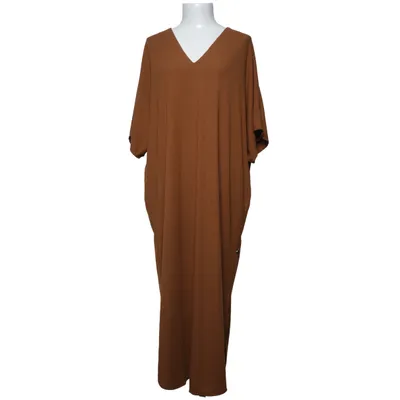 Maxi dress (Brown) from Hangmatta Norhult Elastane, Viscose