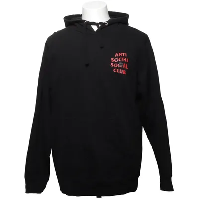 Huvtröja (Svart, Flerfärgad) från Anti Social Social Club Bomull