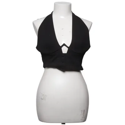 Halternecktopp (Svart) från NA-KD Elastan, Polyester, Viskos