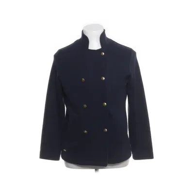 Pea coat (Blue) from Marine Cotton, Polyester