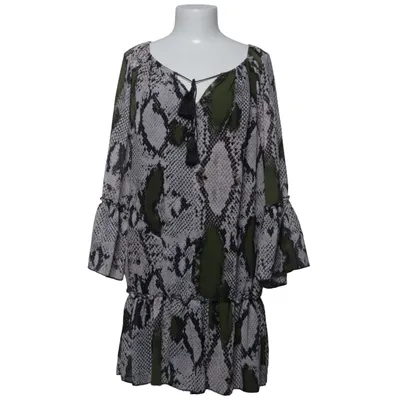 Klänning (Grön, Beige, Svart) från Milady Polyester