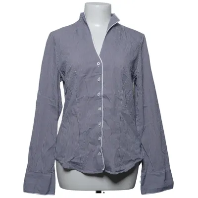 Chemise (Bleu, Blanc) de Wallmann Coton, Élasthane, Polyamide
