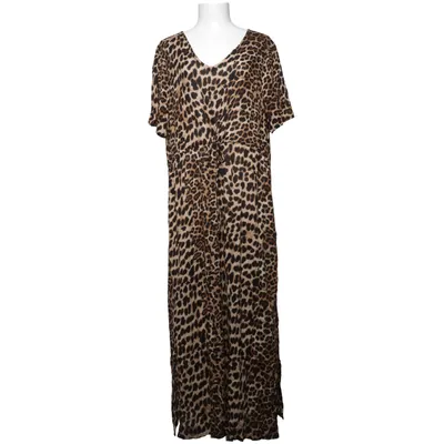Robe longue (Marron, Noir, Beige) de Kaffe Viscose