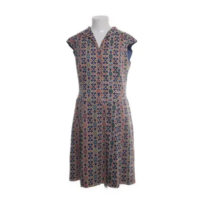 Dress (Blue, Multicolored) from Ellen Eisemann Acetate, Cotton