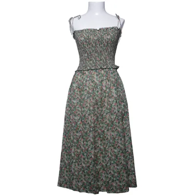 Dress (Green, Multicolored) from Arket Cotton