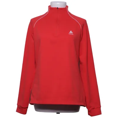 Fleece sweater (Red) from Odlo Elastane, Polyester
