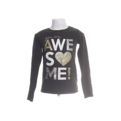 Lange mouwen shirt (Zwart) van H&M Kids Elastaan, Katoen