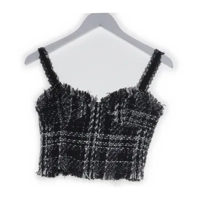 Tank Top (Black, White) from Motel Polyester