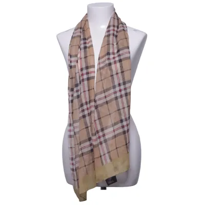 Scarf (Beige, Multicolored) from Tie Rack Polyester