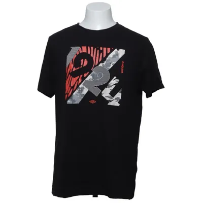 T-shirt (Black, Multicolored) from Umbro Cotton