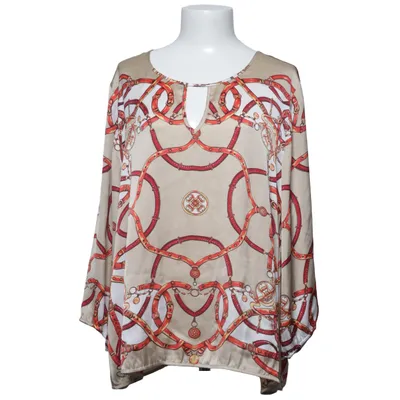Blus (Beige, Röd, Flerfärgad) från Carla F Polyester