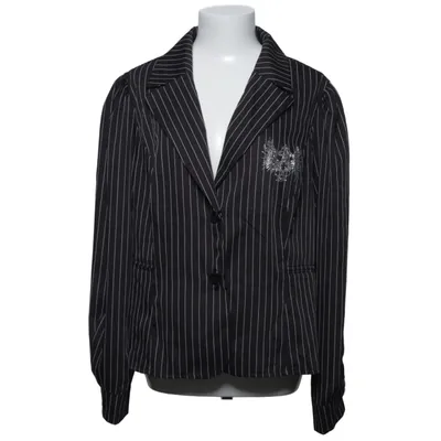 Blazer (Black, White) from Romwe