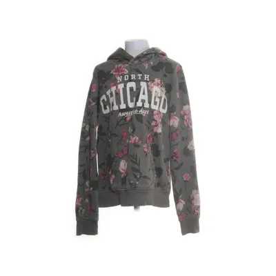 Huvtröja (Grön, Flerfärgad) från H&M Bomull, Polyester