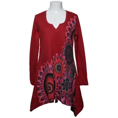 Tunic (Red, Multicolored) from Desigual Cotton