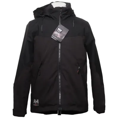 Allvädersjacka (Svart) från Helly Hansen Workwear Bomull, Återvunnen polyester