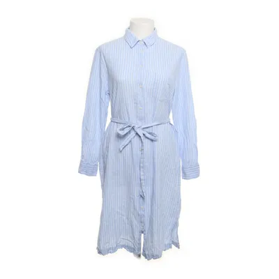 Robe chemise (Bleu, Multicolore) de L.O.G.G by H&M Coton, Lin
