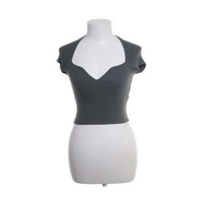 Crop top (Grøn) fra H&M Modern Classic Polyamid, Polyester, Viscose