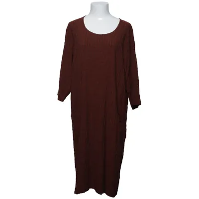 Dress (Brown) from Thing Elastane, Viscose, Wool