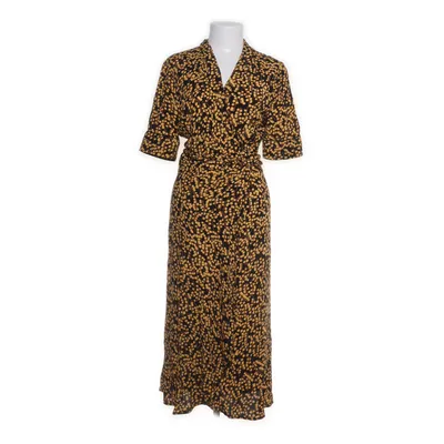 Ganni goldstone best sale crepe wrap dress