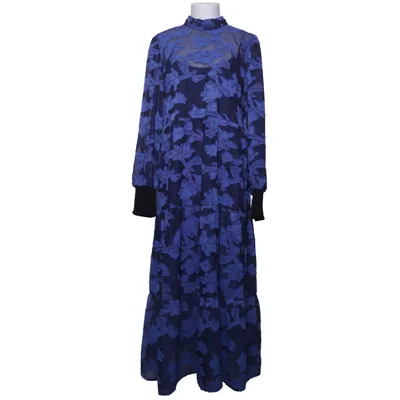 Långklänning (Blå, Svart) från Nümph Polyester, Viskos