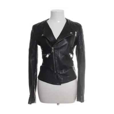 Leather jacket (Black) from Anine Bing Acetate, Leather