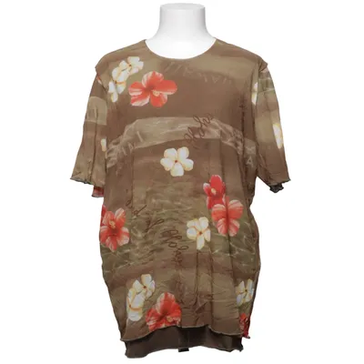 Topp (Brun, Flerfärgad) från Olsen Collection Polyamid, Polyester