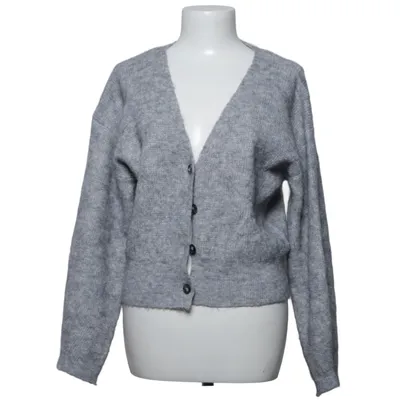 Strickjacke (Grau) von Lindex Elasthan, Mohair, Polyamid, Wolle