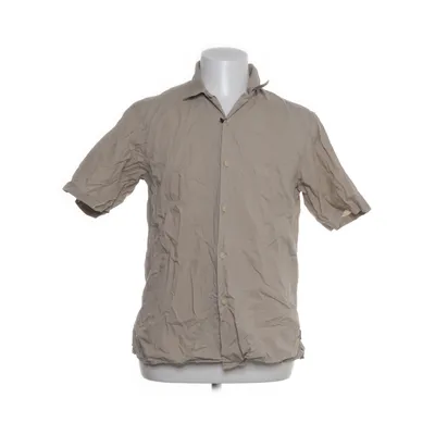 Kortärmad skjorta (Beige) från Uniqlo Bomull, Modal