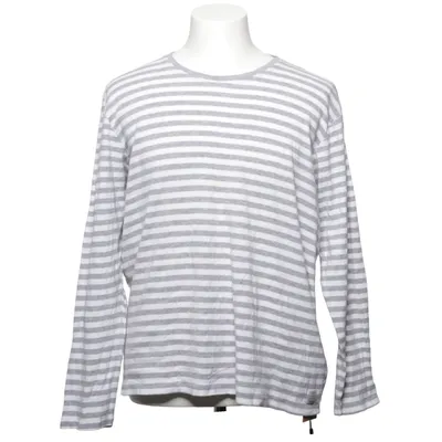 Långärmad t-shirt (Grå, Vit) från Coop Bomull