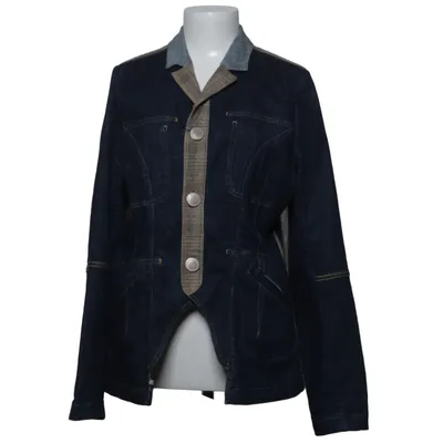 Denim jacket (Blue) from One Step Cotton, Elastane, Polyester