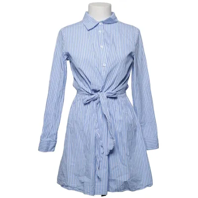 Skjortklänning (Blå, Vit) från By Malina Collection Bomull