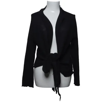Wrap cardigan (Black) from Guru Shop Cotton, Elastane