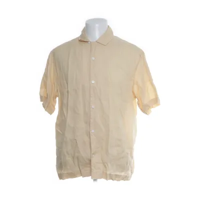 Short sleeve shirt (Yellow) from H&M Linen