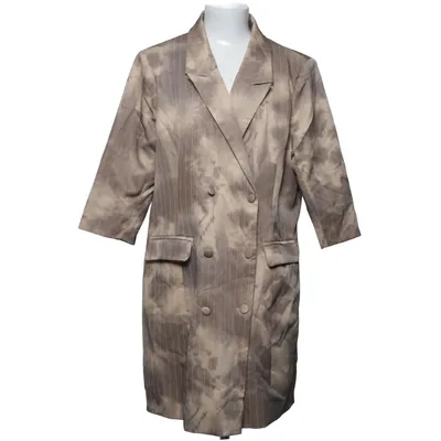 Blazer (Bruin, Beige) van Missguided Plus