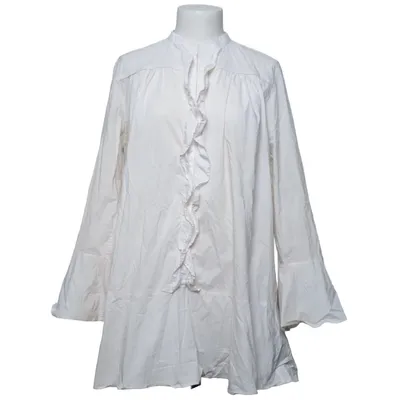 Blouse (Beige) van Custommade Katoen, Polyamide
