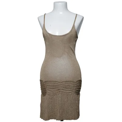 Dress (Gold) from Ming Polyester, Viscose