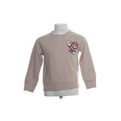 Collegetröja (Beige, Flerfärgad) från Super Mario Bomull