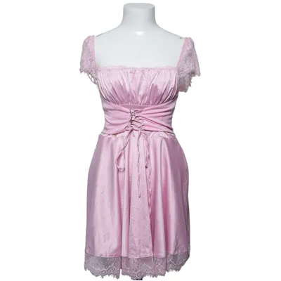 Cocktailklänning (Rosa) Elastan, Polyester