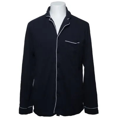 Chemise de pyjama (Bleu) de Mango Man Coton, Polyester recyclé