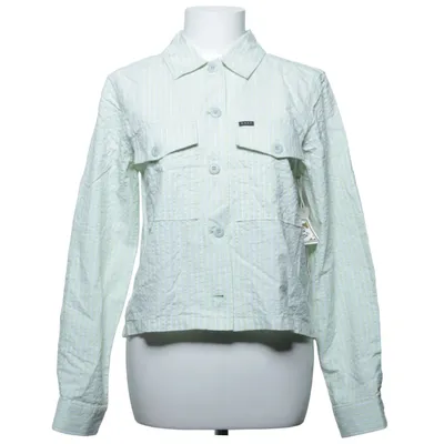 Överskjorta (Grön, Vit) från Obey Bomull