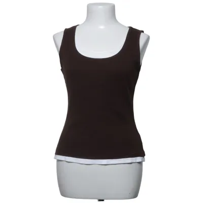 Tank­top (Braun, Weiß) von Style & Co Baumwolle